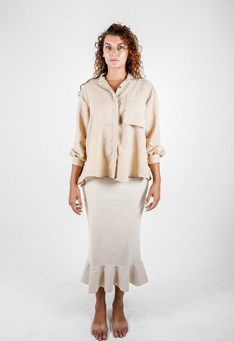 Khloe Long Sleeve Blouse - Summer Collection