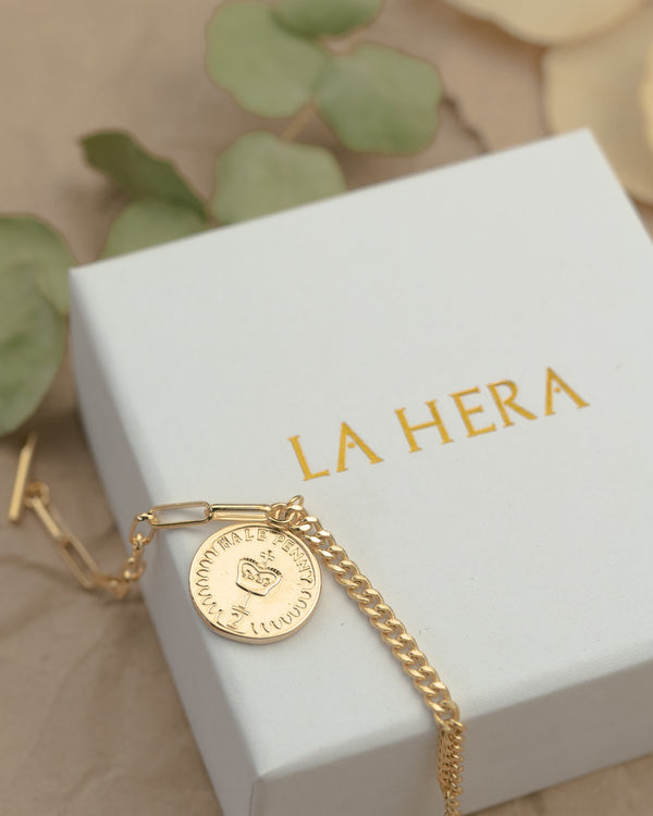 La Hera™ Coin Chain Bracelets